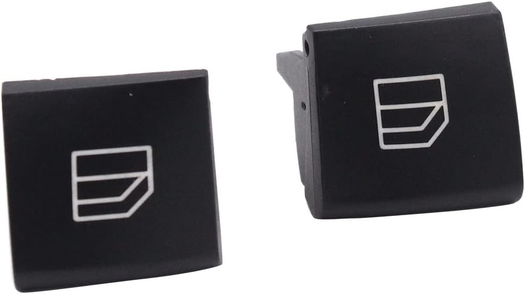 1 Pair DRIVER Window Switch Repair Button Cap Left Right Cover Fits for Mercedes ML GL R W164 X164 W251
