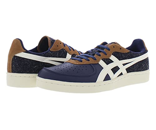 Onitsuka Tiger Tênis feminino GSM, Indigo Denim/Cream, 10 Women/8.5 Men