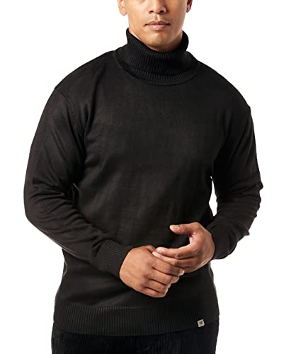 Stacy Adams Men's Turtleneck Sweater (Xx-Large, Black) #TOP9