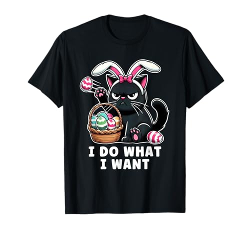 Easter Cat Easter Men Women Husband Adults T-Shirt