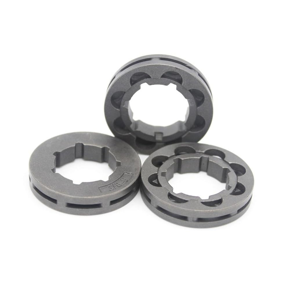 Pignon 3/8" 8 dents contre l'usure de chaîne pour MS650 MS660 064 - 3 pcs