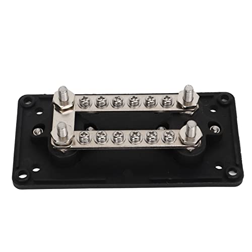 Bloque de distribución de energía de 4 postes y 100A, conector de terminales de 12V-48V 5