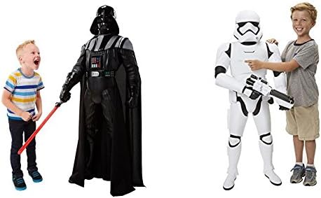 Amazon スターウォーズ 48インチ 122ｃｍ 特大 フィギュア ダースベイダー ストームトルーパー 塗装済 トーキング 可動 2体セット フィギュア ドール 通販