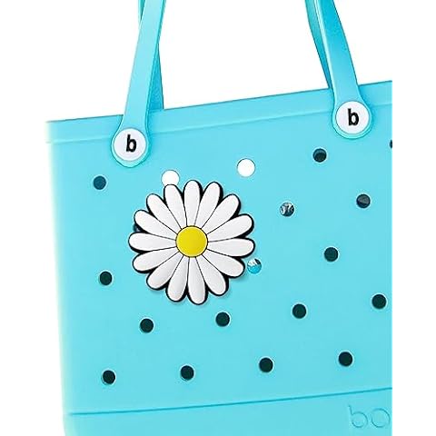 SHIYIXING Flower Charms for Bogg Bag, Bogg Bag Charms Accessories,Decorative Charm for Beach Tote Bag Rubber Beach Bag Cover