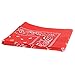 Bandanas by the Dozen (12 units per pack, 100% cotton) [Red Paisley]