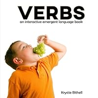 Verbs... He is... She is...: an interactive emergent language book (Interactive Emergent Language Books) (Volume 1) 1535192593 Book Cover