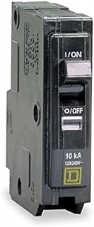 Square D Plug in Circuit Breaker, QO, Number of Poles 1, 30 Amps, 120/240VAC, High Interrupting Capacity