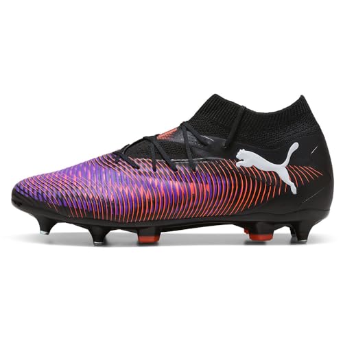 Puma Future 8 PRO MXSG, Unisex Fussballschuh, Puma Black-Puma White-Glowing RED, – Ansicht 2