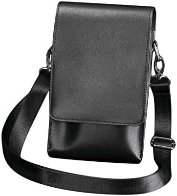 joyMerit Pro Barber Scissors Holster Hairdressing Holder Pouch Leather Waist Bag - Black