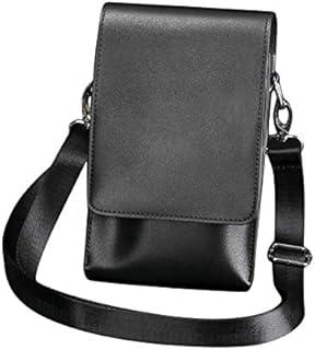 joyMerit Pro Barber Scissors Holster Hairdressing Holder Pouch Leather Waist Bag - Black