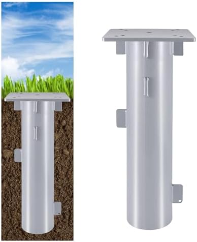 Amazon.de InGround Umbrella Universal Metall Bodenplatte für