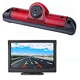 ★ 12,7 cm Farb-TFT-LCD-Rückfahrmonitor mit 2 Video-Eingängen, funktioniert perfekt mit Auto-Rückfahrkameras, unterstützt Auto-DVD/Servierkamera/STB/Satellitenempfänger/andere Video-Ausrüstung.