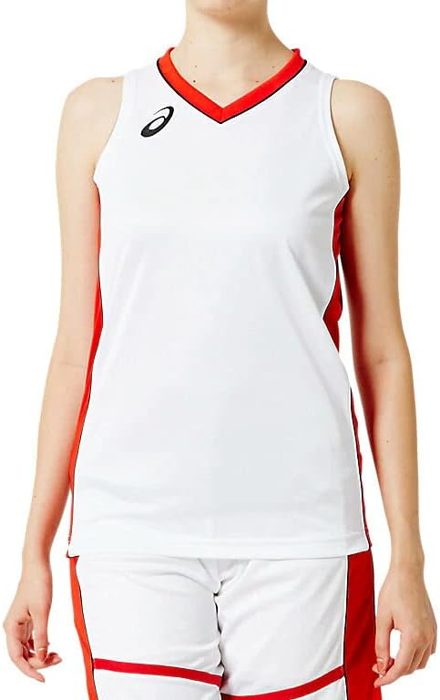 [アシックス] バスケットボールウエア ゲームシャツ 2062A018 [レディース]