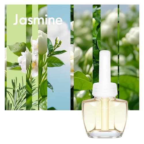 Image of Plug In Air Freshener Refills - Jasmine Scent, Summer Scents, 6 Pack