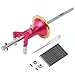 Newkiton Wheel Marking Gauge Multi with Dual Function, 1 Bearing Wheel Cutter For Soft Wood, 1 Locked Wheel Cutter For Hard Wood, 1 Metal Pin, 10 Woodworking Pencils, 1 Screwdriver Included