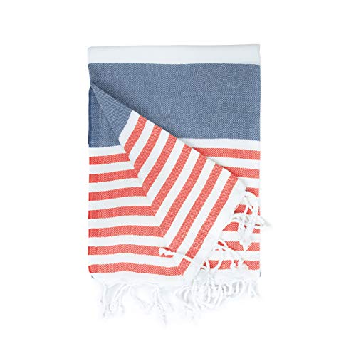 The One Towelling Hamamdoek 100 x 180 cm - Sultan - Rot