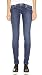 True Religion Women's Stella Low Rise Skinny In Inky Blues