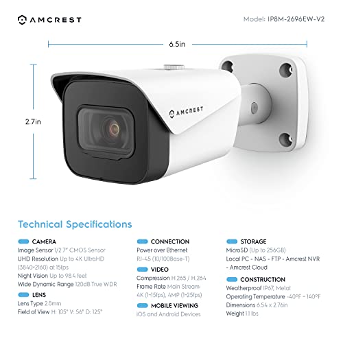 Amcrest IP8M-2496EW-V2