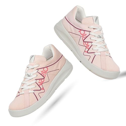Image of Plaeto Women's Gully Multiplay Sports Shoes| Lightweight Shoes with Breathable Air Mesh | Floease Cushioning for Lasting Comfort