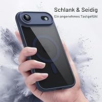 JETech Magnetische Hülle für iPhone Air, Sturmblau – Ansicht 6