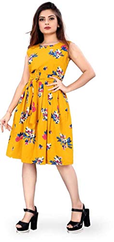 Image of AA Creation Women's Skater Knee Length Dress