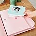 The Folio® Important Document Organizer by Savor | Binder with Guided Labels, Acid-Free File Folder Organizer with 10 Pockets, Document Holder for Home Records, Legal and Medical Papers (Pink)
