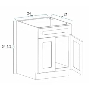   Bathroom-Vanity-Sink-Base-Ready-to-Assemble-Bathroom-Cabinet-243036-Width-Vanity-Base-in-White-Shaker-24-inch