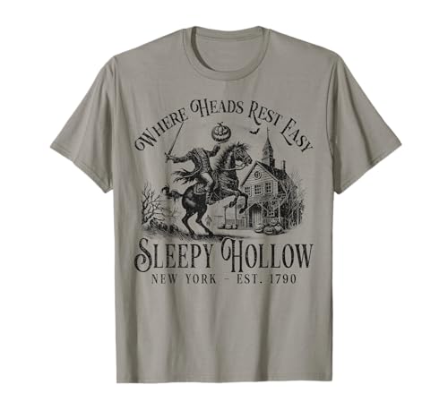 Headless Horseman Sleepy Hollow Jack O Lantern Halloween T-Shirt