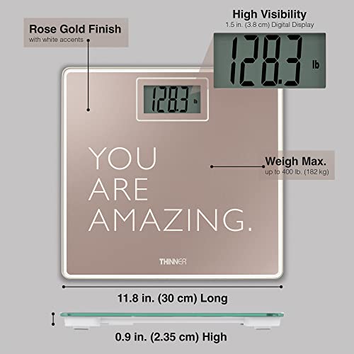 Digital Glass Scale - You Are Amazing #TOP4