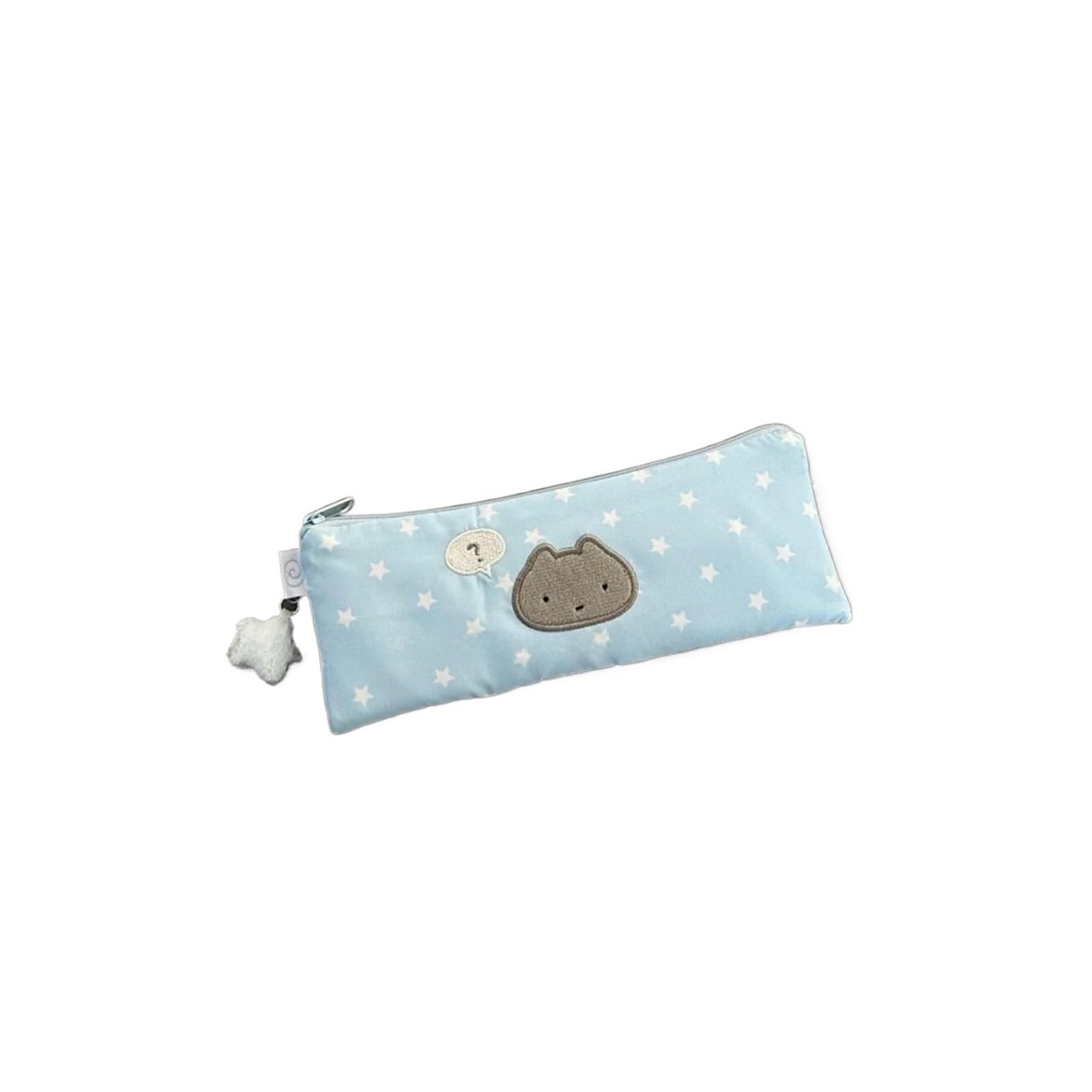 Astuccio con stelle for la scuola | Organizer for cancelleria in rete, multistrato, di grande capacità e multifunzionale(Blue no pendant)