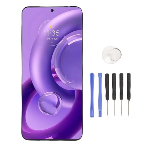 Jenngaoo Screen Replacement for Edge 30 Neo 30 Lite XT2245-1, 6.28 Inch FHD+ Touch Screen Digitizer Assembly with 120Hz Refresh Rate and Repair Tools for Smartphone Display Repair