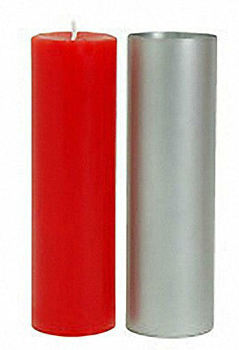 Round Pillar Seamless Aluminum Candle Molds 2 Inch Size (You Choose Height) (2" X 6-1/2) #TOP15