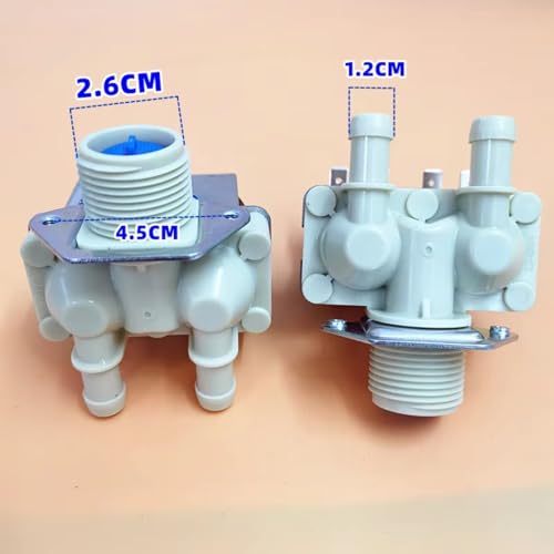 Vanne d'entrée d'eau pour machine à laver à tambour FPS180 double tête - 3