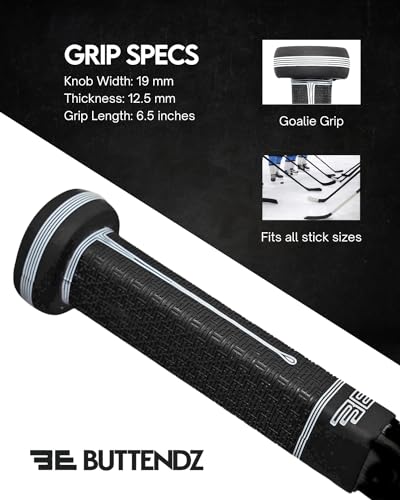 Buttendz Sentry Goalie Hockey Stick Replacement Grip thumb #1
