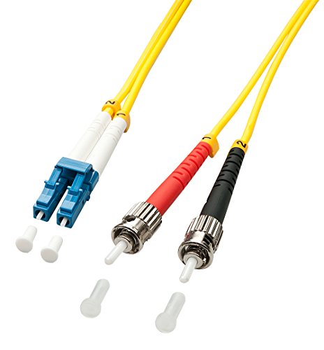 Fibre optique duplex LC/ST OS2 Lindy pour résoudre les pertes de signal réseau 2m