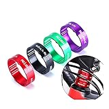 Hergestellt aus hochwertigem Aluminium-Legierung, CNC-Finish. Gewicht: ca. 28,5 g/Set