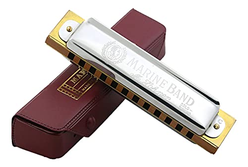 Harmonica Hohner M364017 Marine Band 364/24 C DO - Les Beatles, Paul McCartney, John Lennon, RIngo Starr, George Harrison Harmonica Hohner M364017 Marine Band 364/24 C DO
