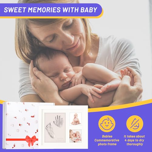 Set di impronte e impronte per bambini, stampa a