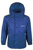 Mountain Warehouse Kids Lightweight Waterproof Rain Jacket Navy 11-12 years