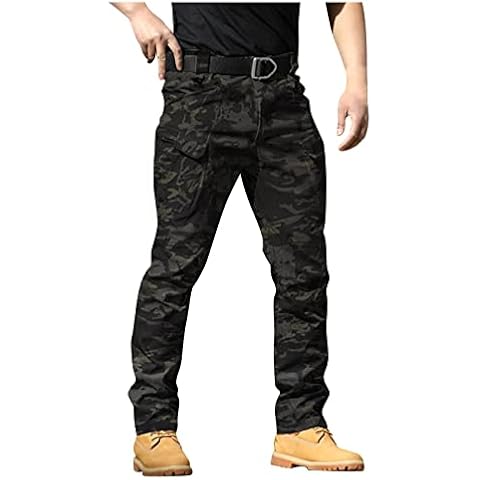 OIOLOYJM Tactical Waterproof Work Pants Cover