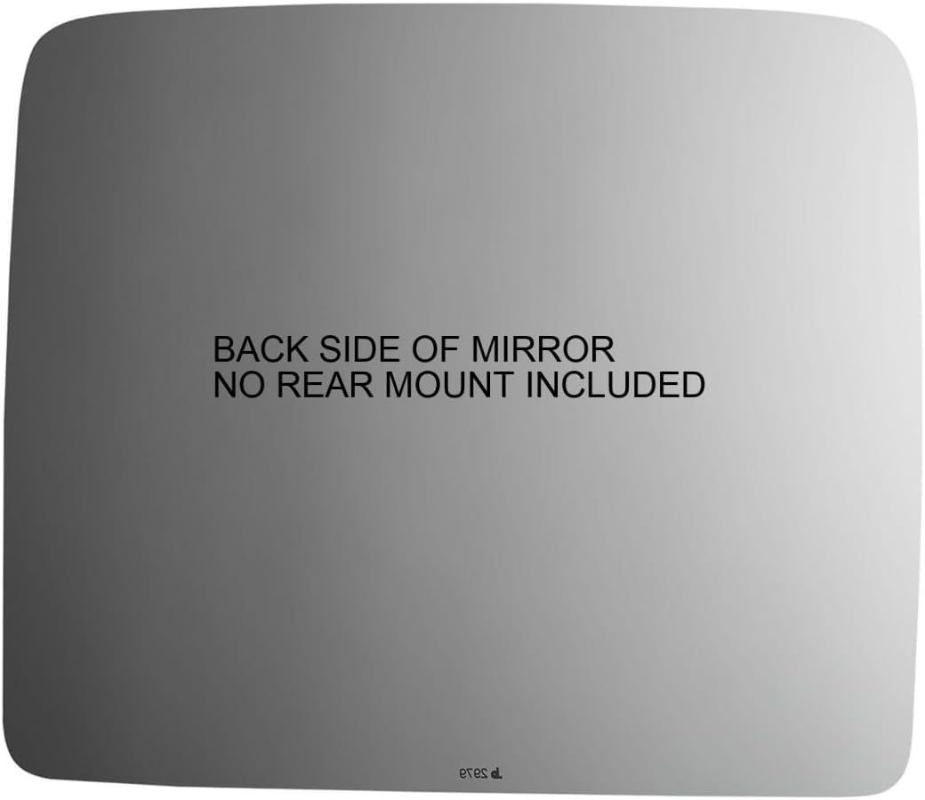 Fits 04-10 F150 P/U Left Driver Mirror Glass Lens w/Adhesive for Manual