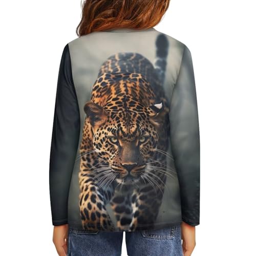 Image of Uourmeti Long Sleeve Tops for Boys Graphic T Shirts Teen Girls Active Pullover Tees