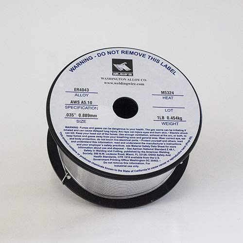 Aluminum Weld Wire Mig ER4043 .035" 1 Lbs (2)