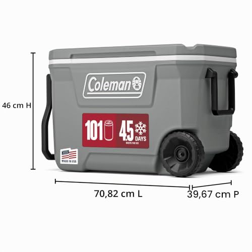 Coleman Ice Chest 316 Series Glacière à roulettes, 62 litres – vue 2