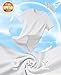 MAGCOMSEN Moisture Wicking Shirts for Women White Workout Tops Rash Guard Short Sleeve SPF Athletic Tennis Cooling Tees, 2XL