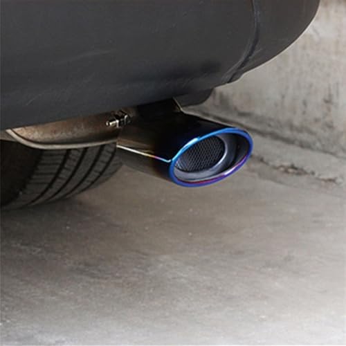 Accessoires de pot d'échappement bleu pour personnaliser votre auto