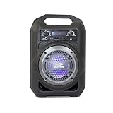 Caixa de som portátil gallon music csp1302 30w cinza sumay