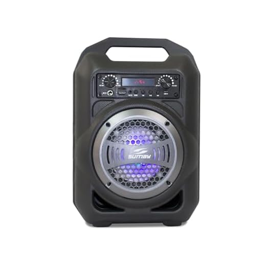 Caixa de Som Portátil Gallon Music CSP1302 30W Cinza Sumay