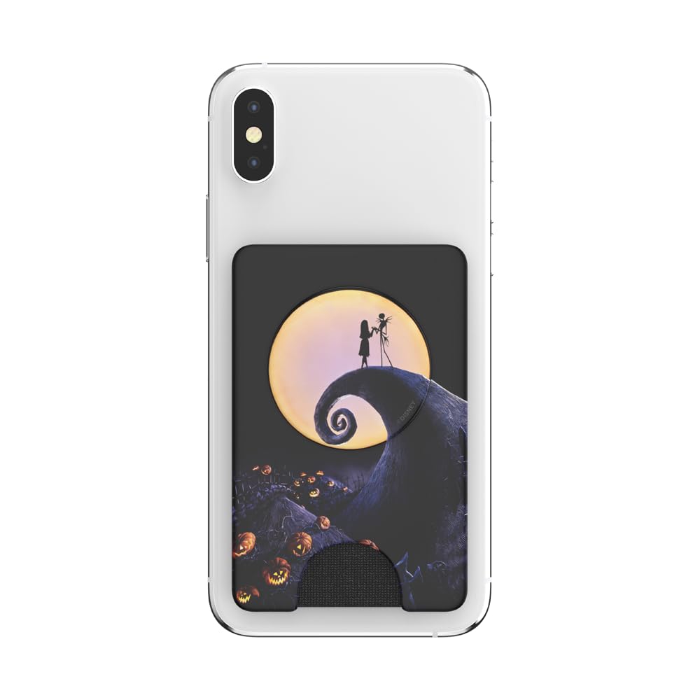 PopSockets - Portafoglio per telefono con impugnatura espandibile, porta carte di credito, compatibile con ricarica wireless, Disney - Mickey Brunch