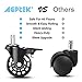 AGPtEK Office Chair Casters with Brake Heavy Duty 2.5